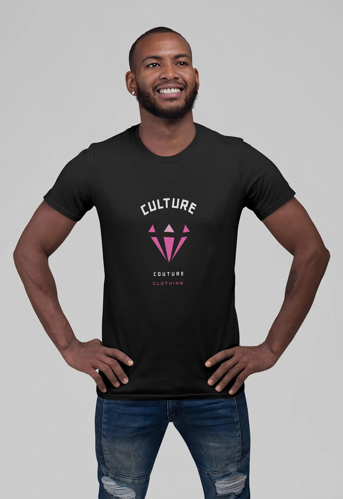 Shine Bright T-Shirt/Black/Pink