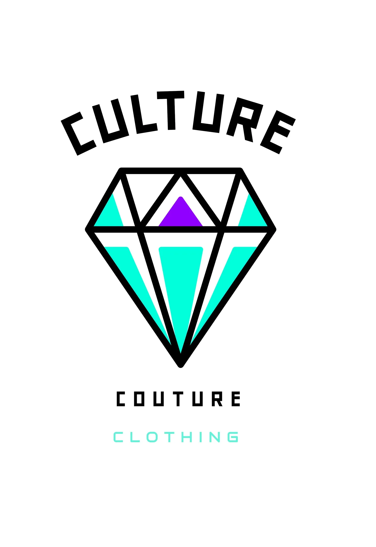 Shine Bright T-Shirt/White/Aqua