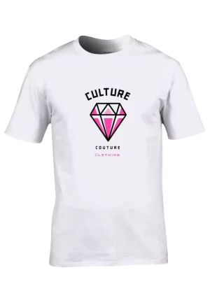 Shine Bright T-Shirt/White/Pink