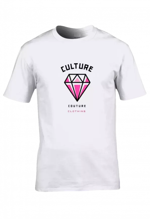 Shine Bright T-Shirt/White/Pink