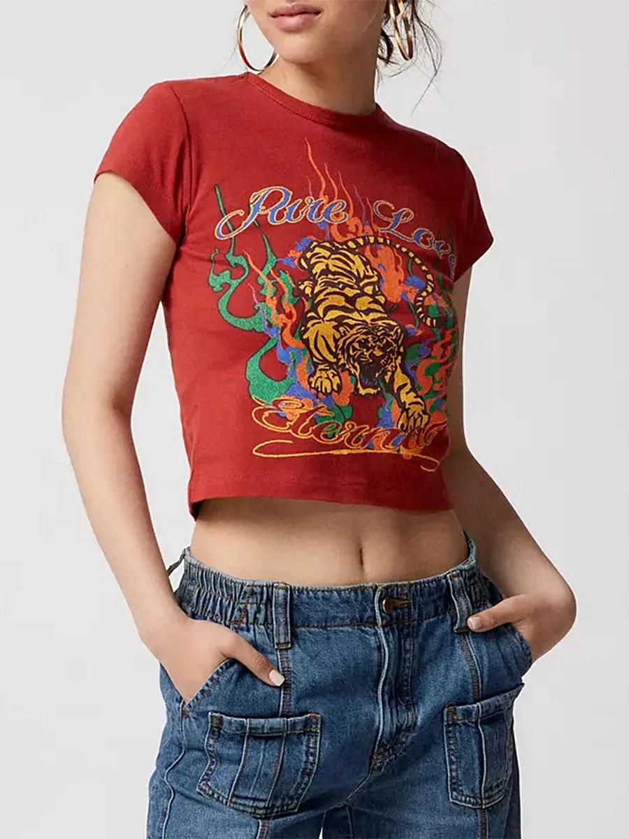 Short-Sleeve Crew Baby Tee