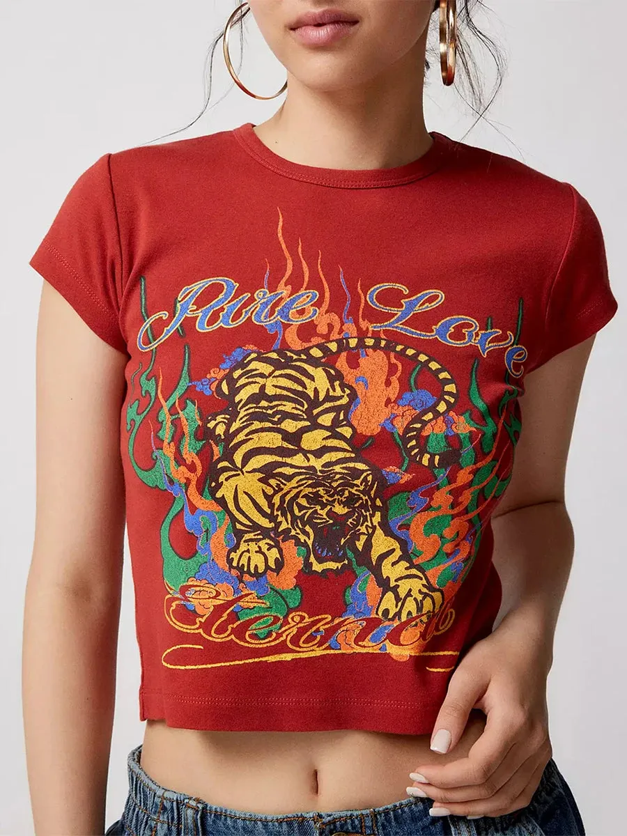 Short-Sleeve Crew Baby Tee