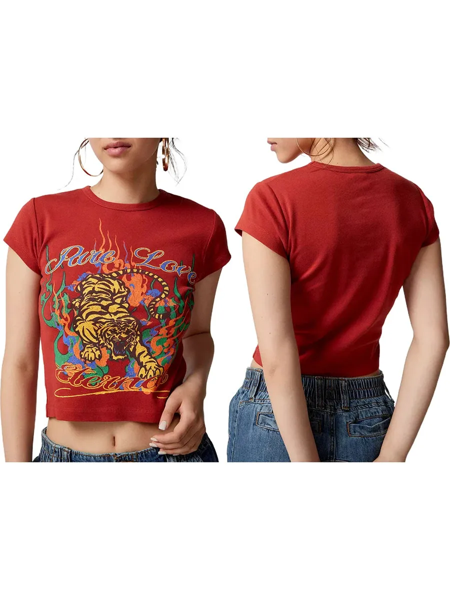 Short-Sleeve Crew Baby Tee