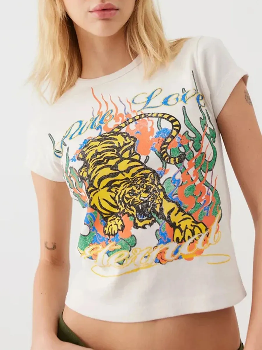 Short-Sleeve Crew Baby Tee