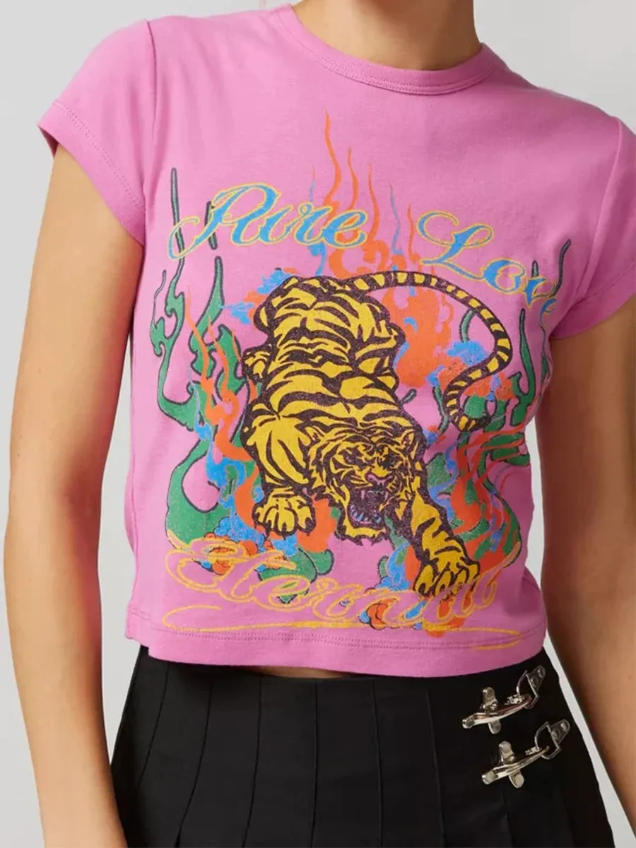 Short-Sleeve Crew Baby Tee