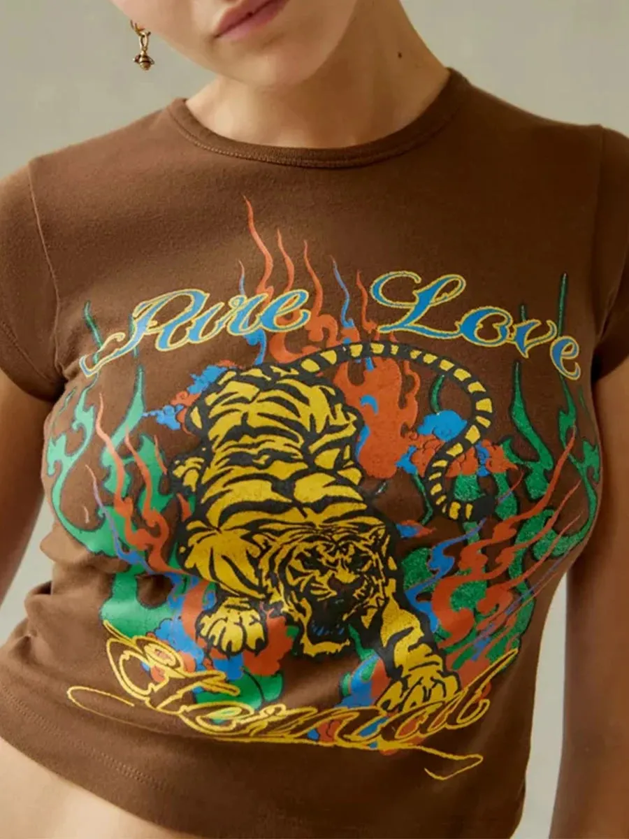 Short-Sleeve Crew Baby Tee