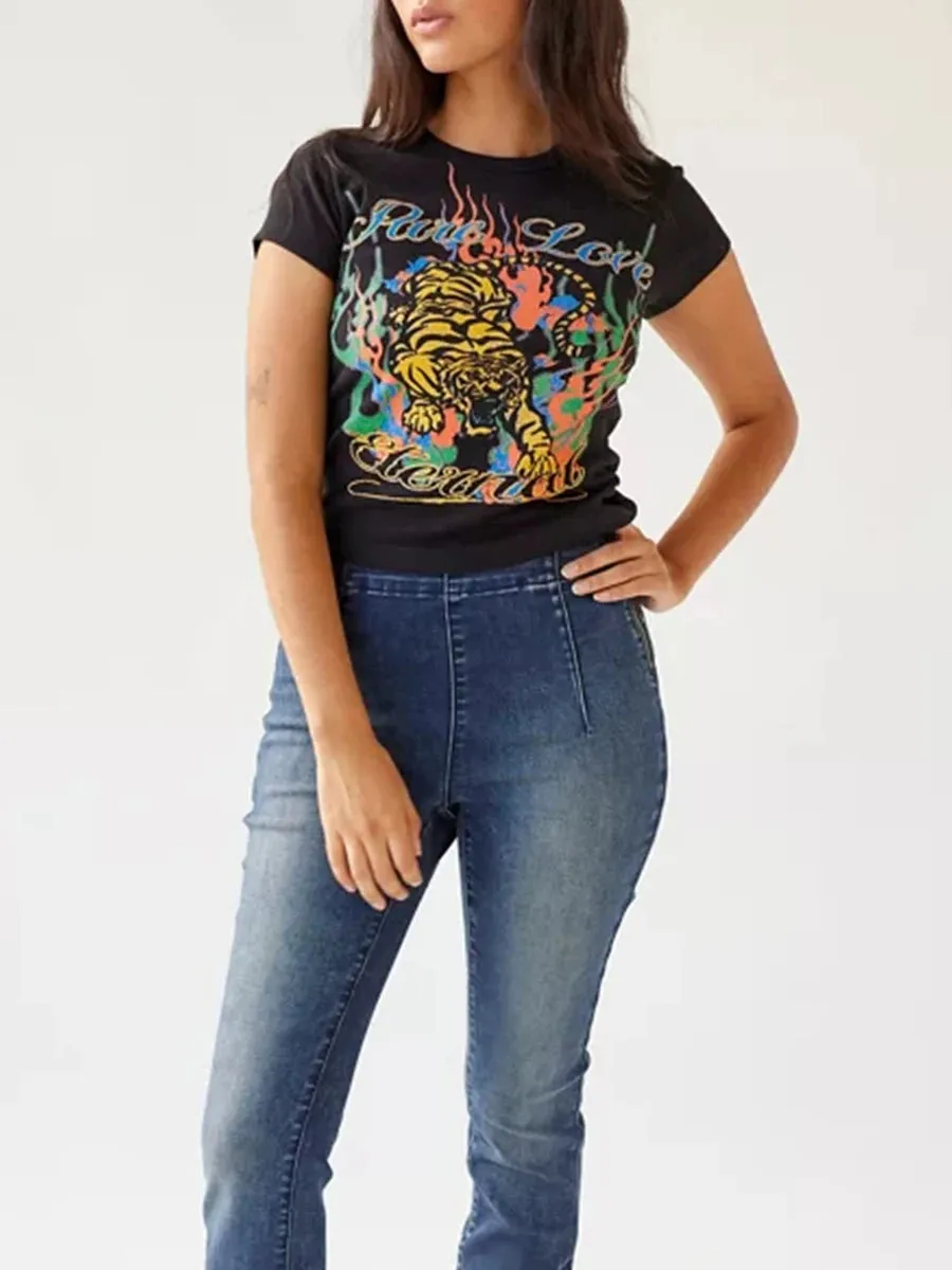 Short-Sleeve Crew Baby Tee