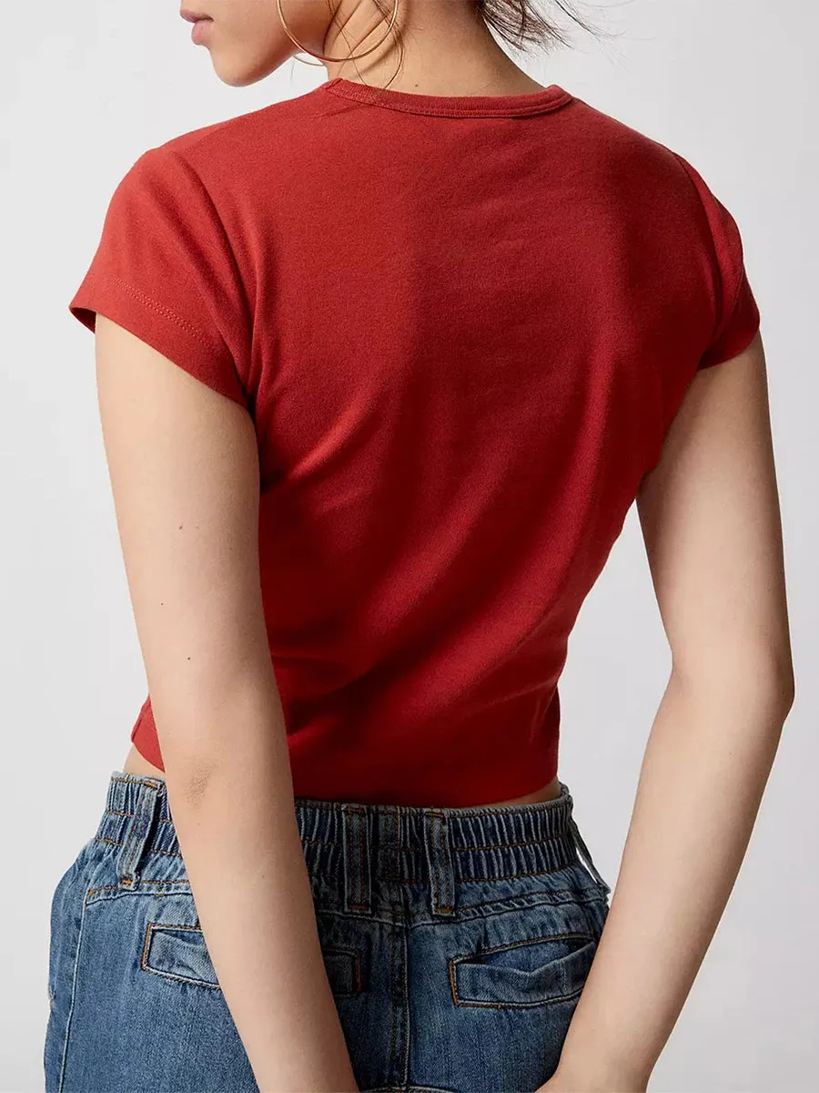 Short-Sleeve Crew Baby Tee