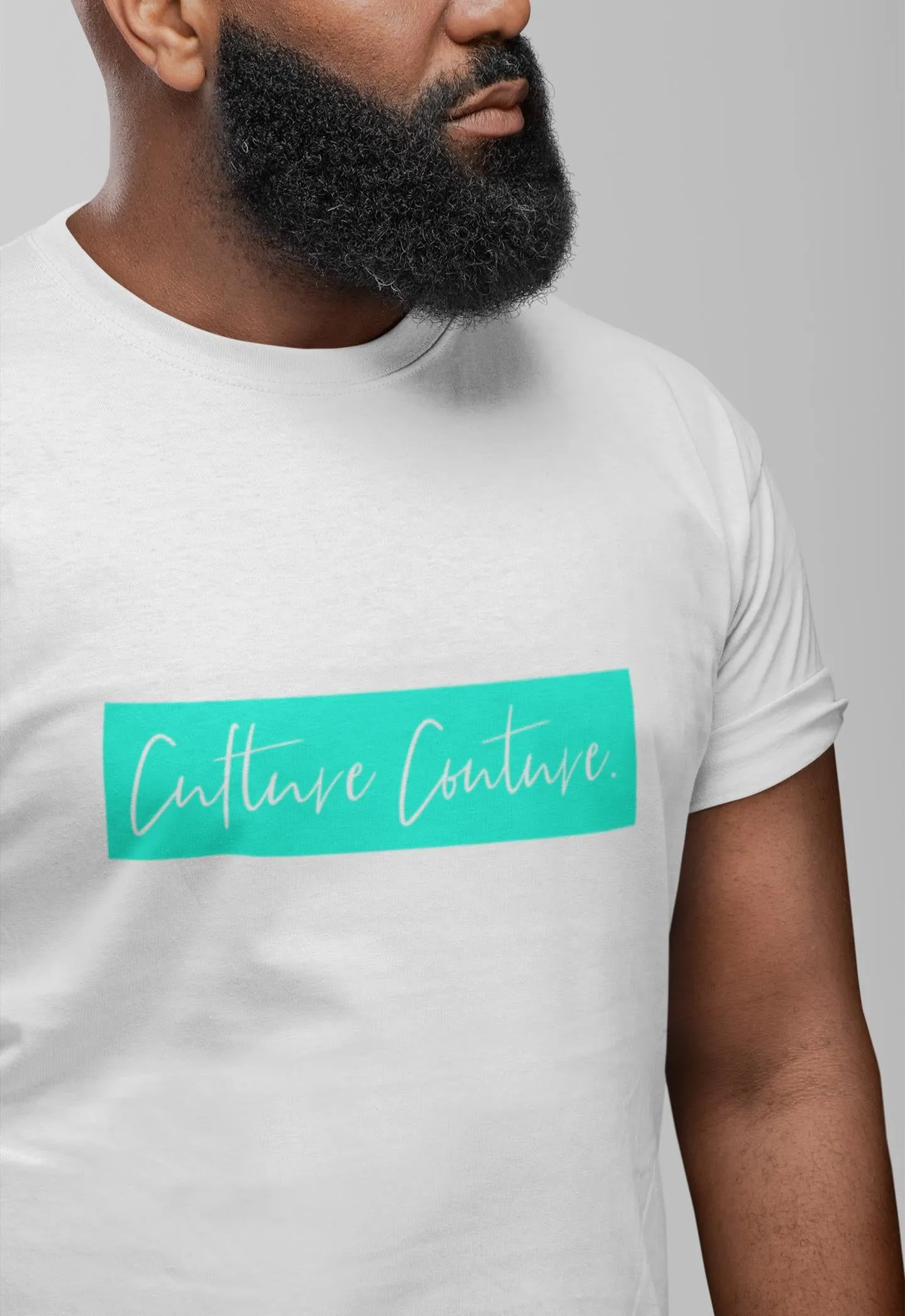 Signature Logo T-Shirt/White/Mint