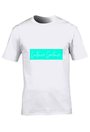 Signature Logo T-Shirt/White/Mint