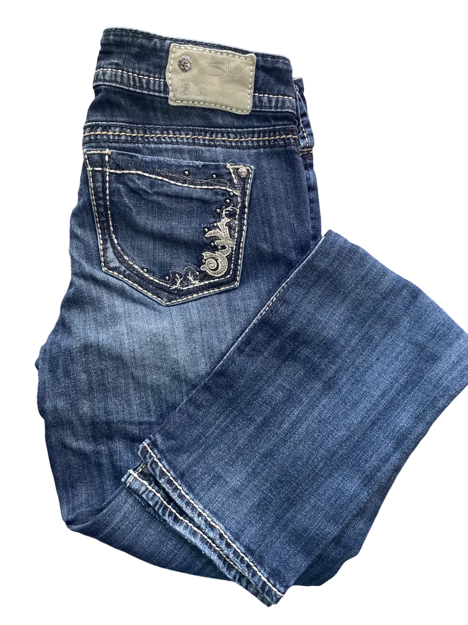 Silver Suki Slim Jeans
