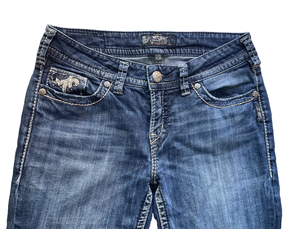 Silver Suki Slim Jeans