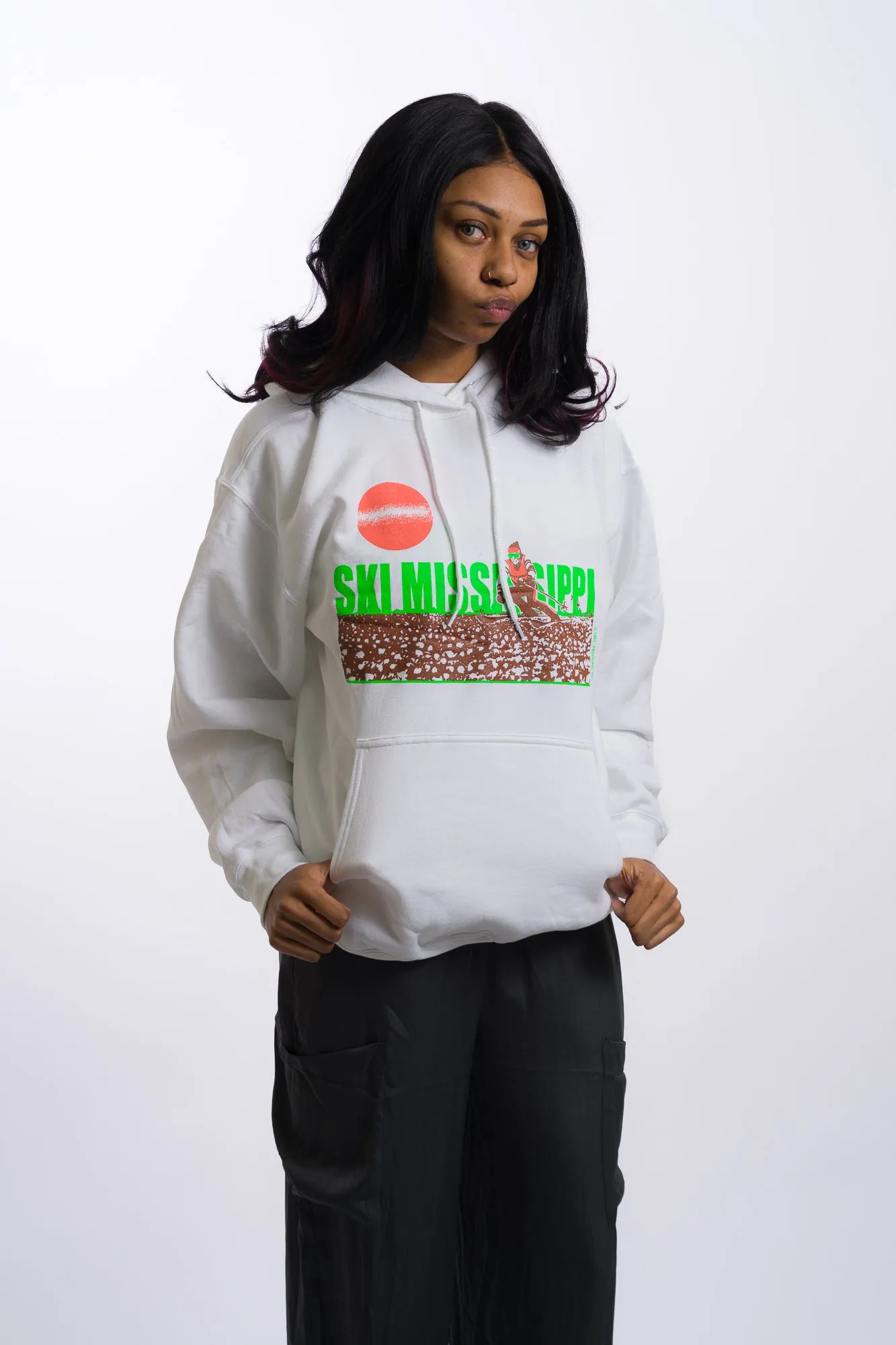 Ski Mississippi Graphic Tee - Special Limited Edition Lime Green