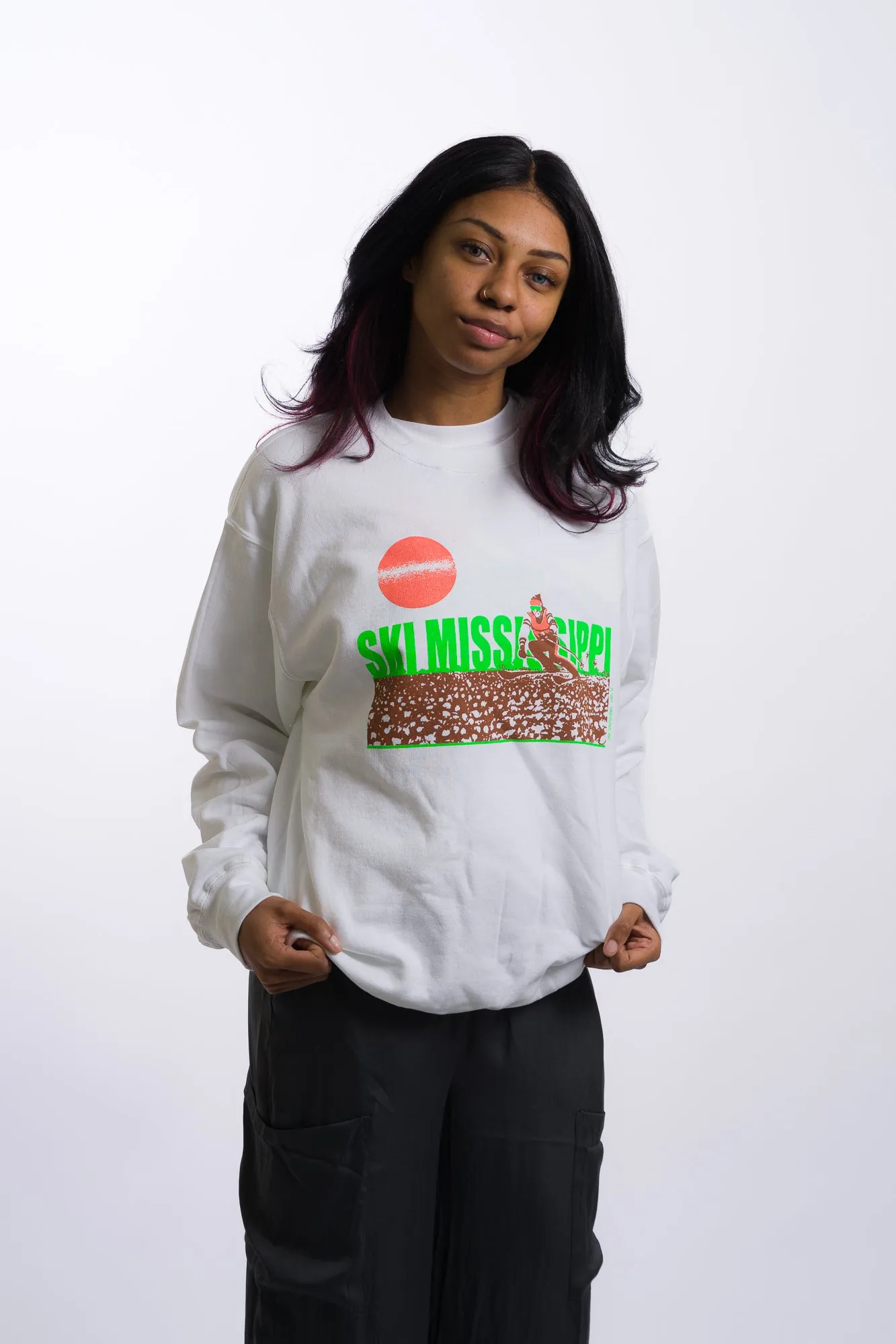 Ski Mississippi Graphic Tee - Special Limited Edition Lime Green