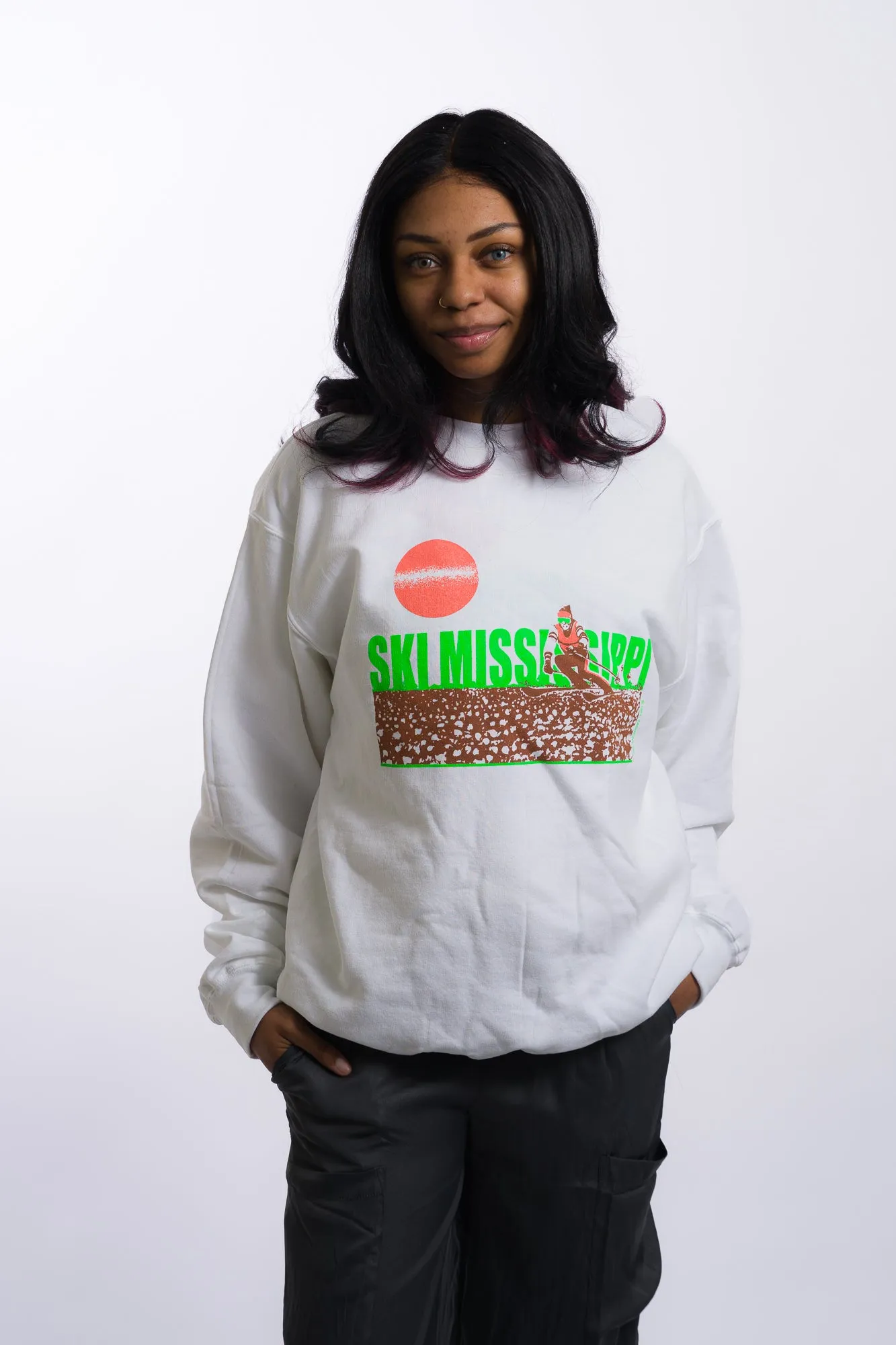 Ski Mississippi Graphic Tee - Special Limited Edition Lime Green