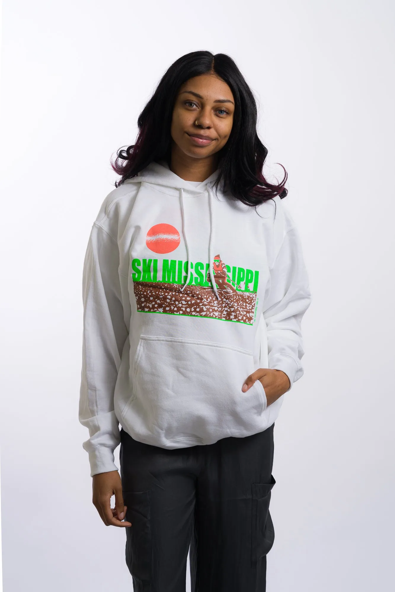 Ski Mississippi Graphic Tee - Special Limited Edition Lime Green