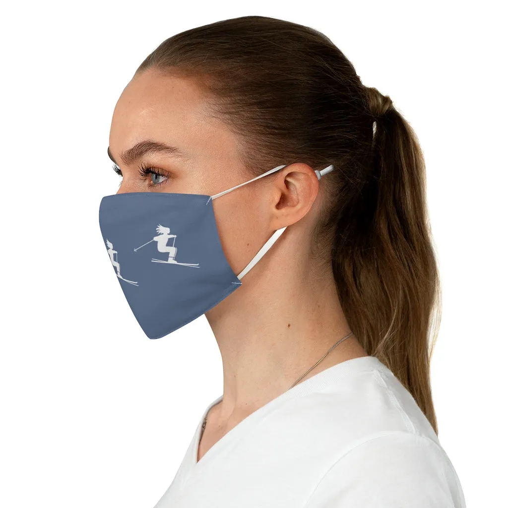 Skier Jeans Blue - Fabric Ski Face Mask