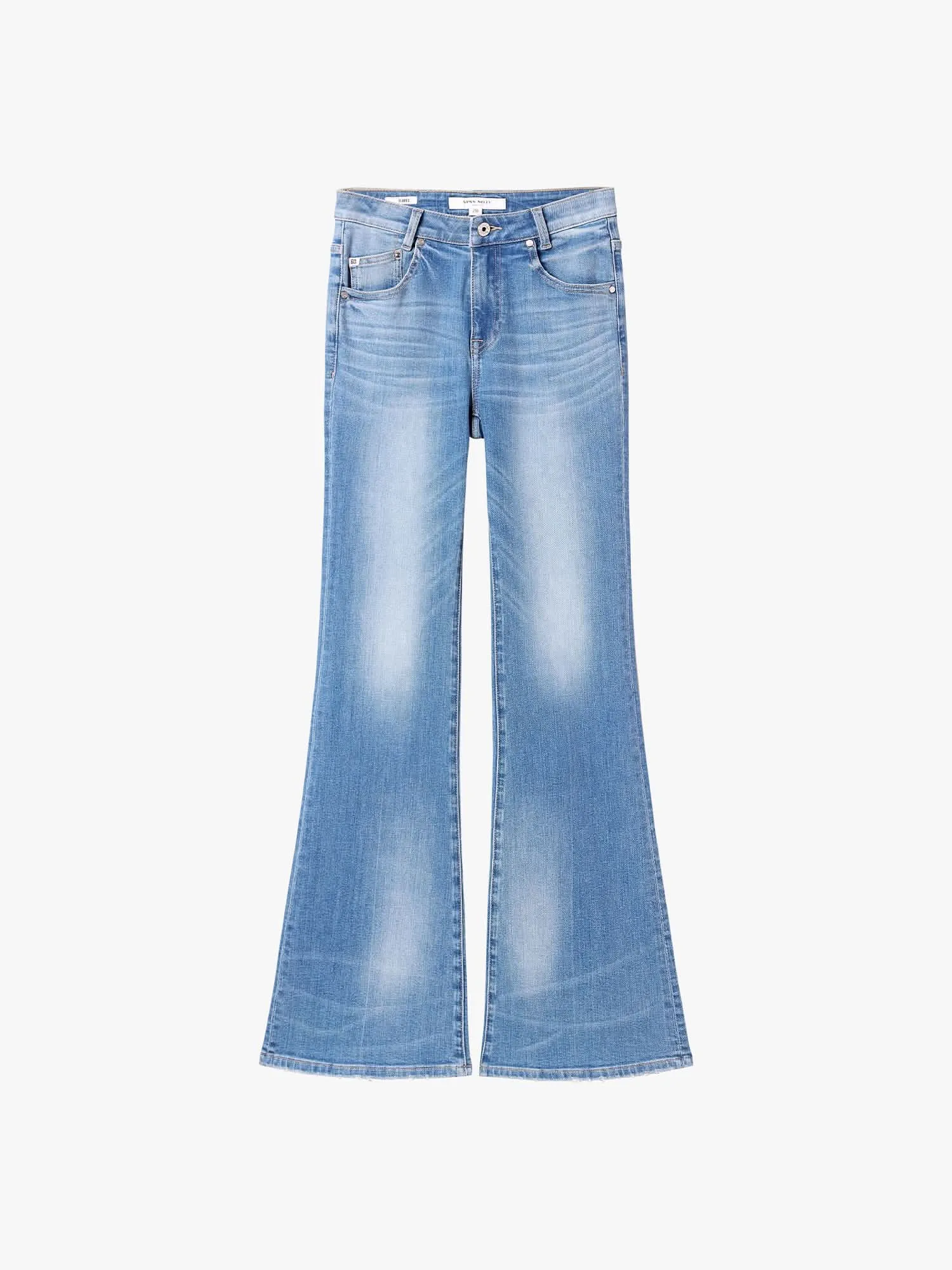 Slim-Fit Flared Jeans-240