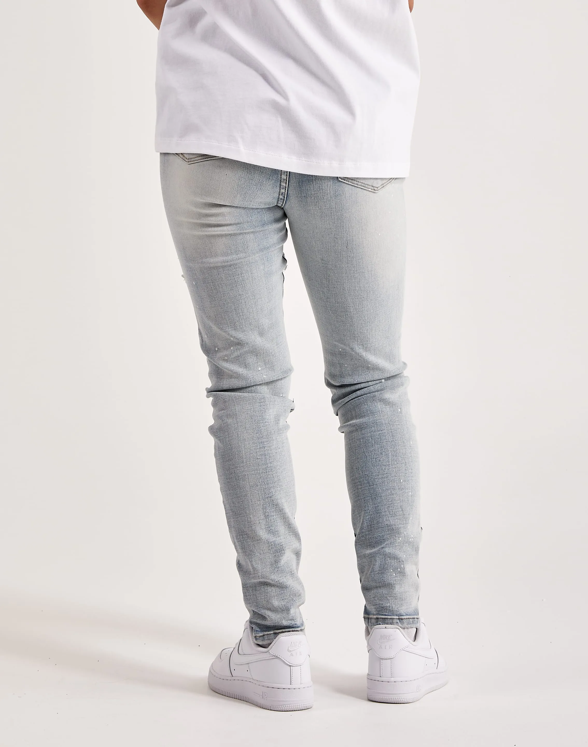 Smoke Rise Janis High-Rise Skinny Ripped Jeans