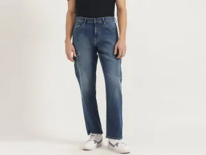Solid Relaxed Fit Jeans