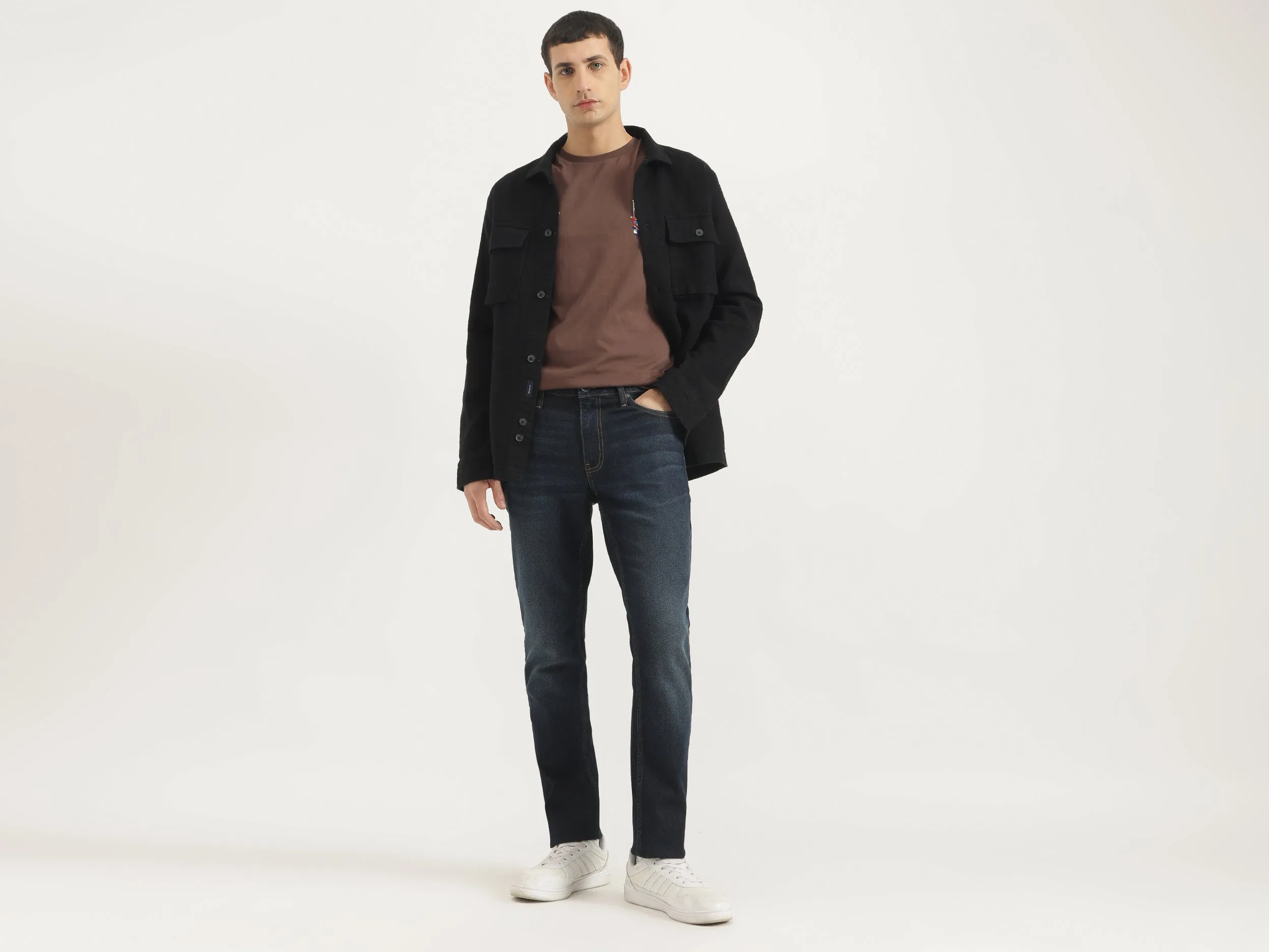 Solid Skinny Fit Jeans