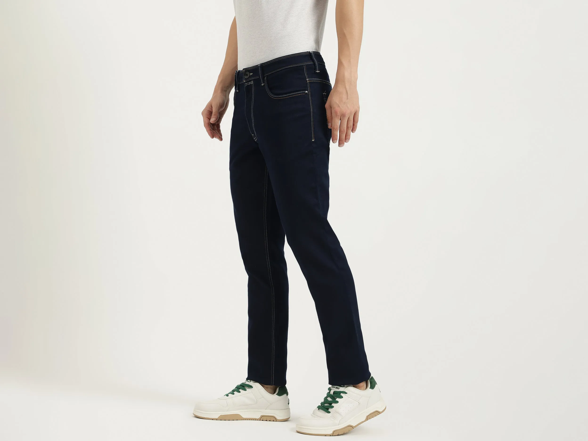 Solid Slim Fit Jeans