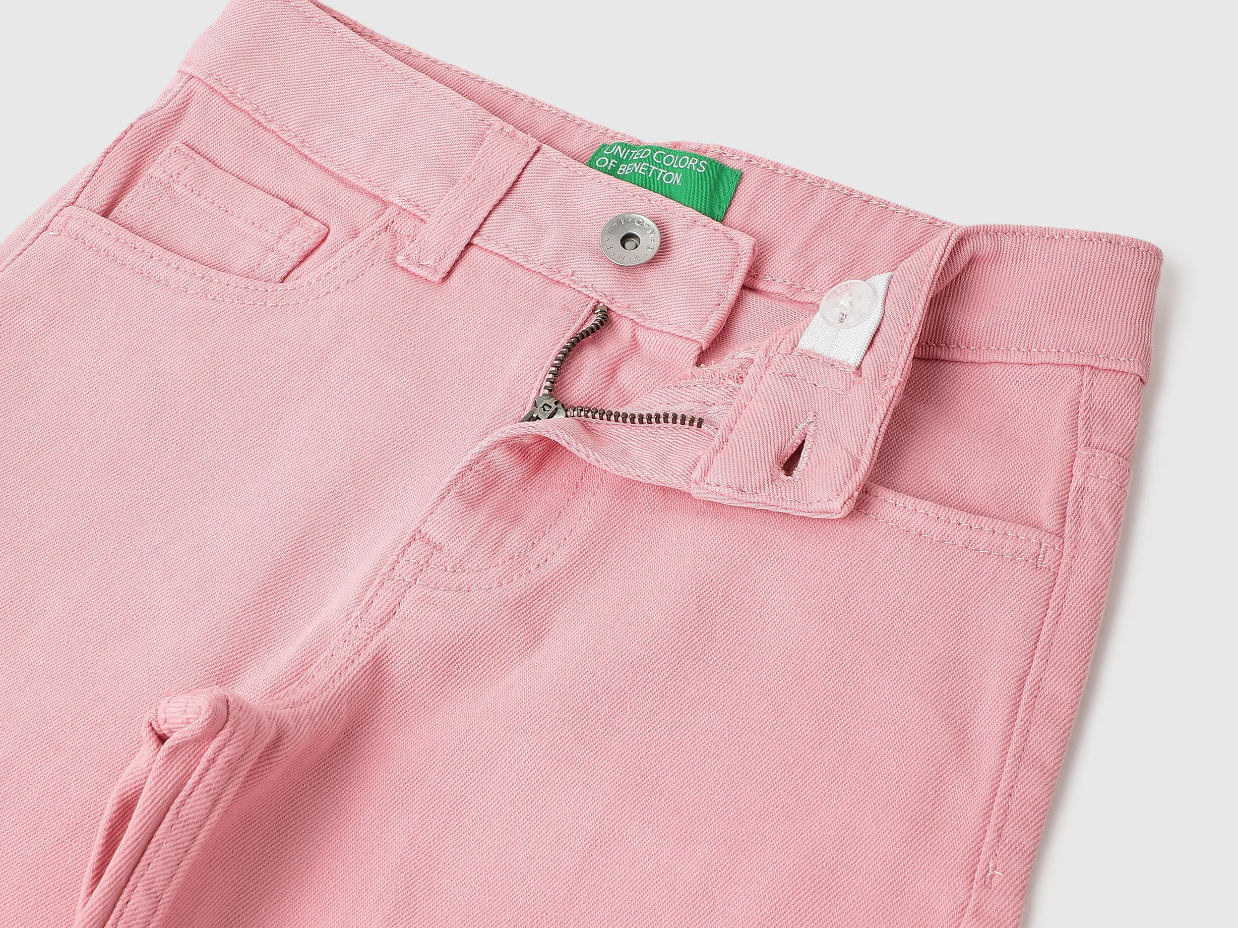 Solid Slouchy Fit Denim Jeans
