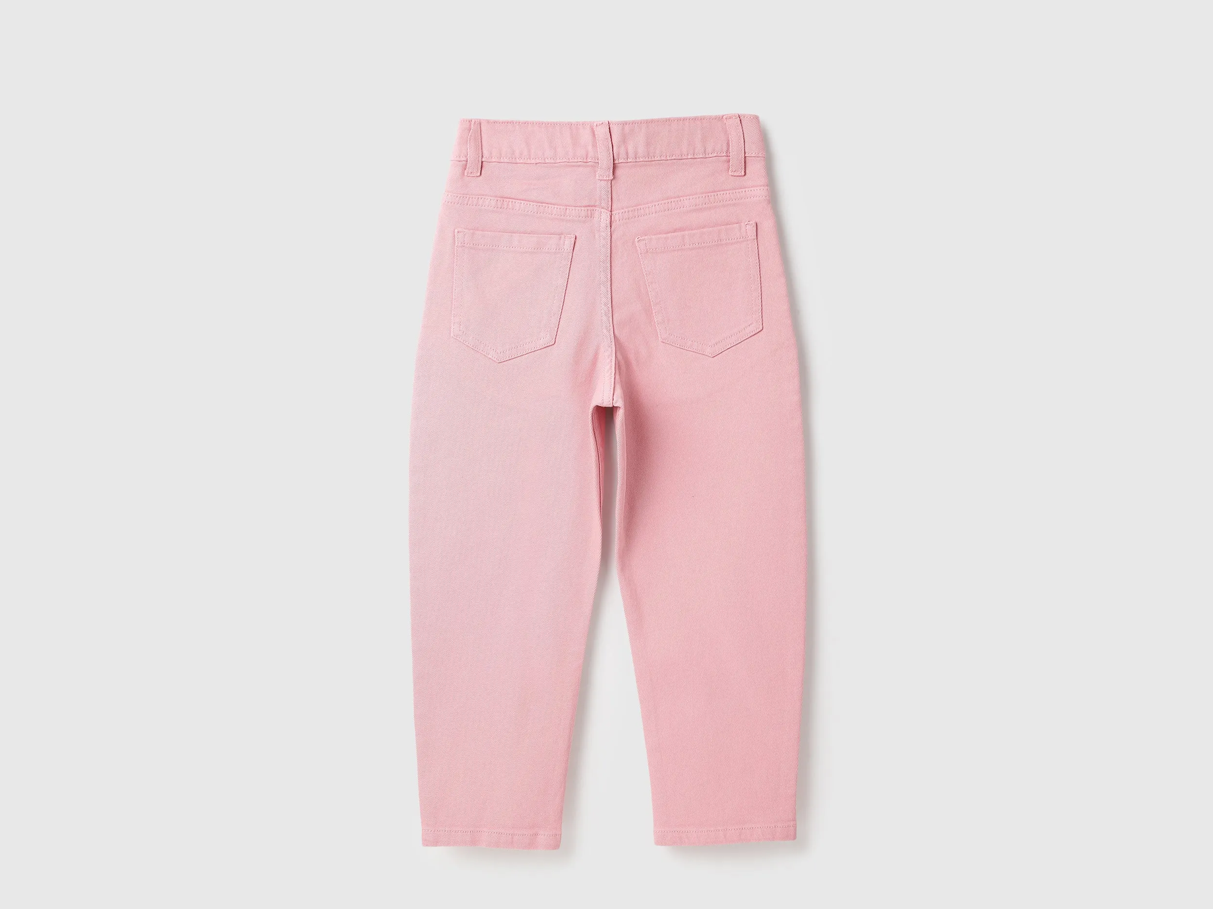 Solid Slouchy Fit Denim Jeans