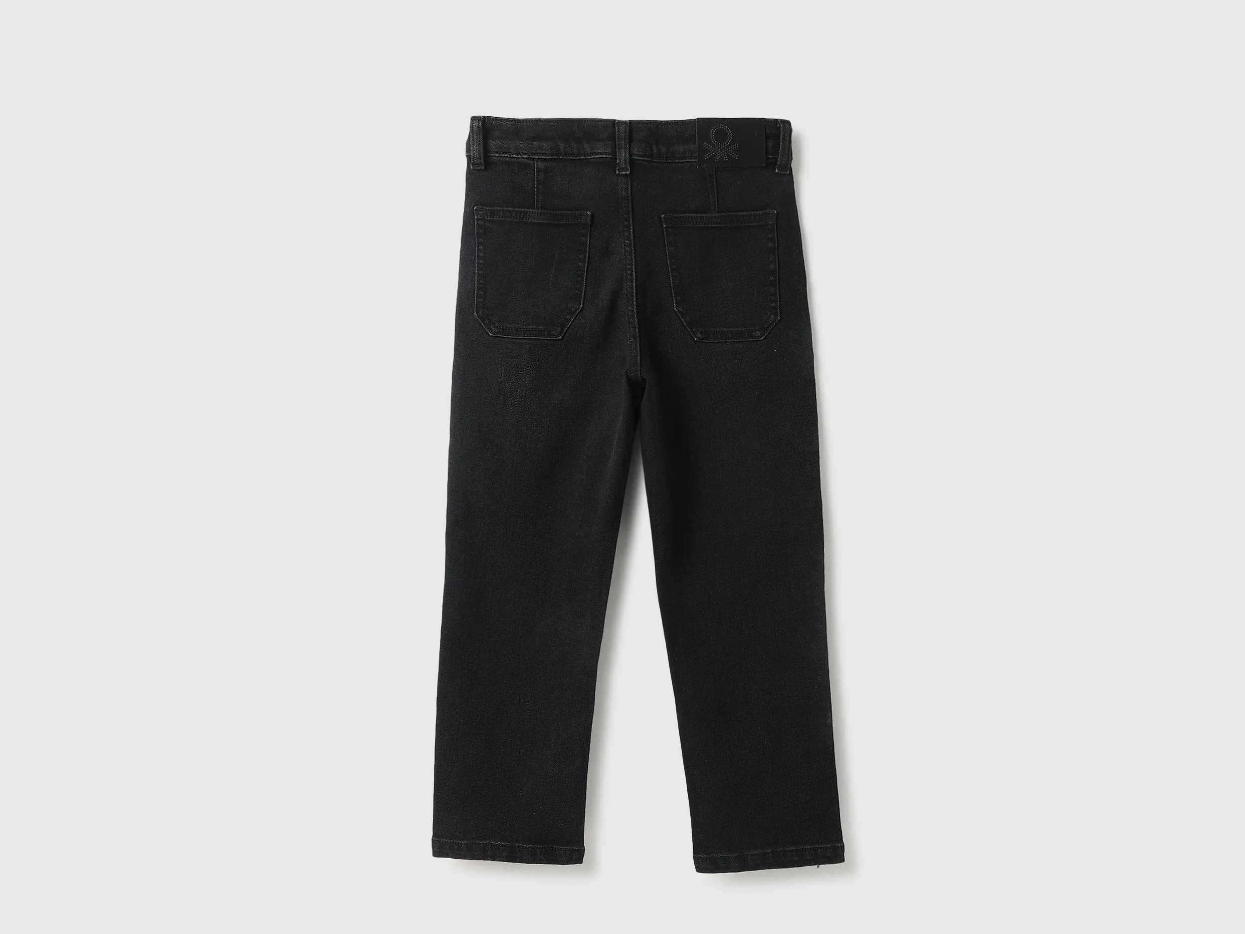 Solid Straight Fit Jeans
