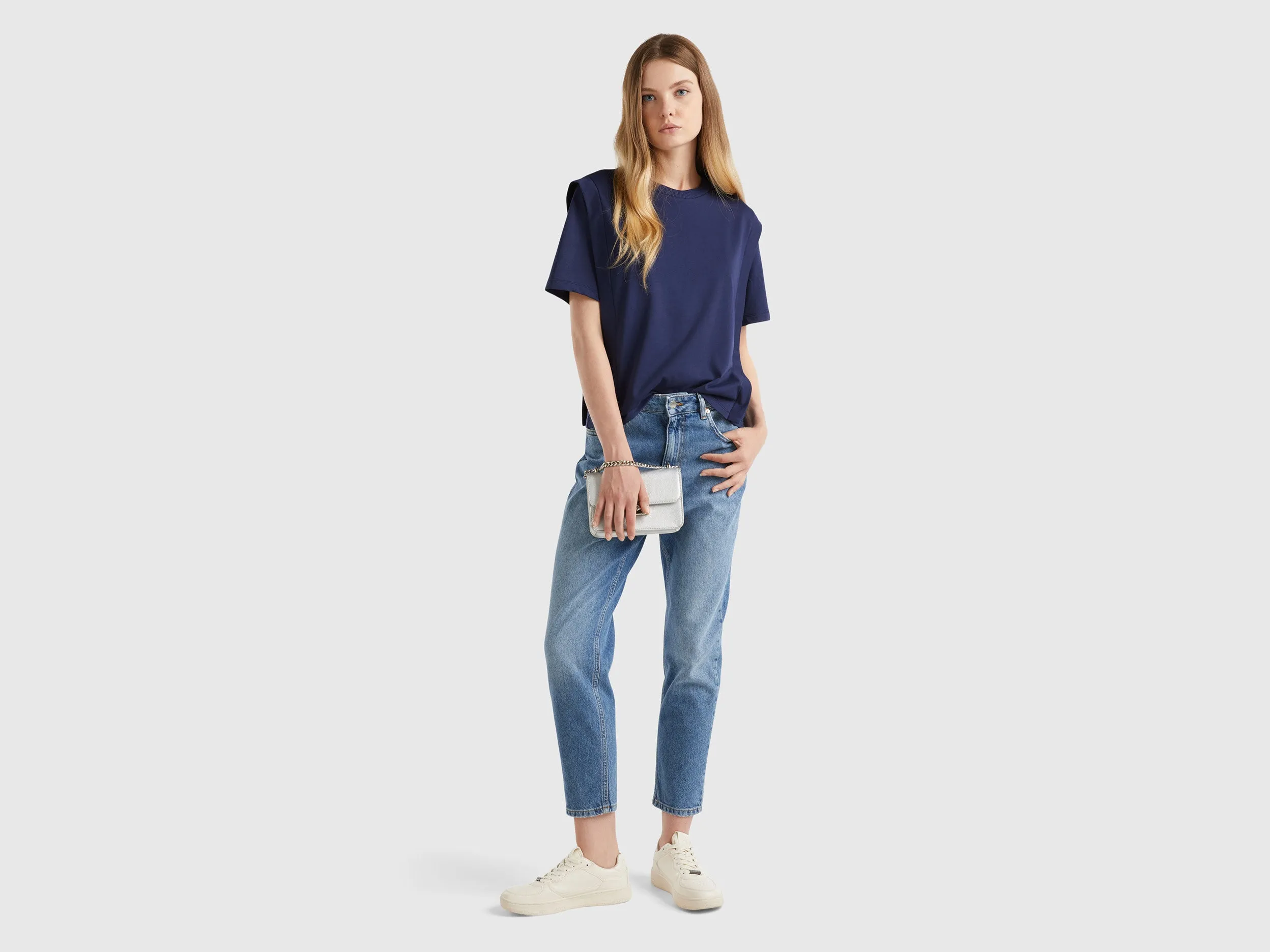 Solid Straight Fit Jeans
