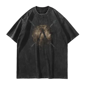 Spartan 'A' Shield Washed T-Shirt