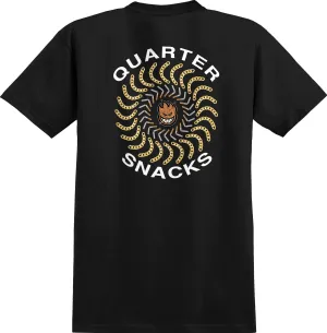 Spitfire x Quartersnacks Classic Tee - Black