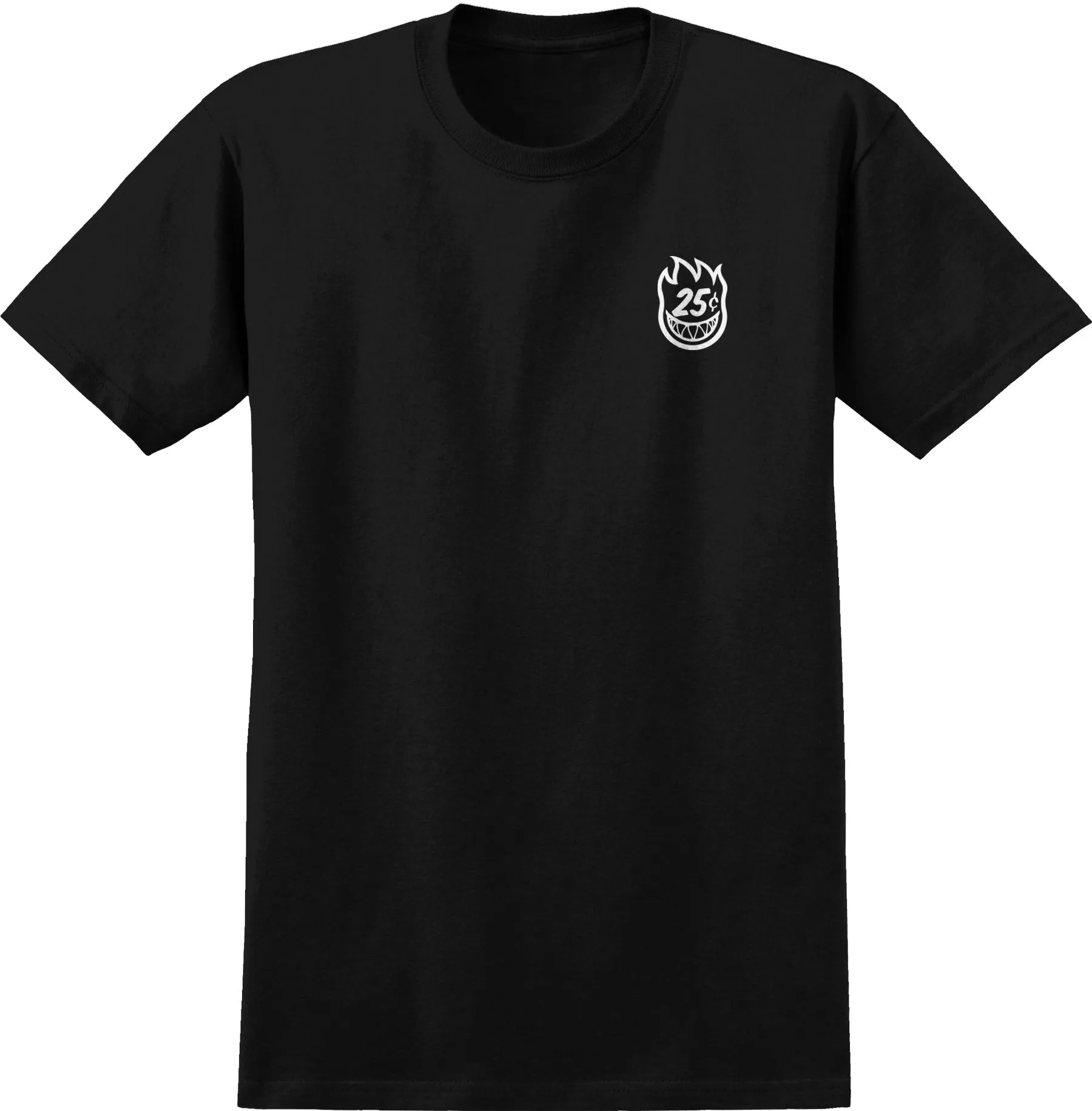 Spitfire x Quartersnacks Classic Tee - Black