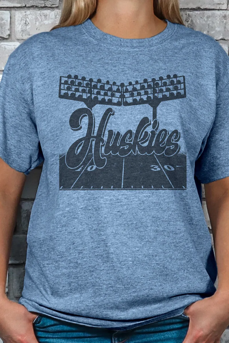 Stadium Huskies Softstyle Adult T-Shirt