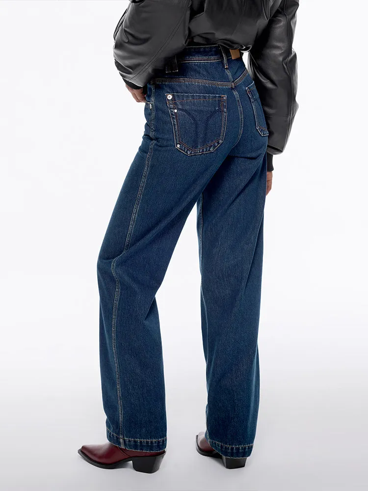 Straight-Leg Jeans
