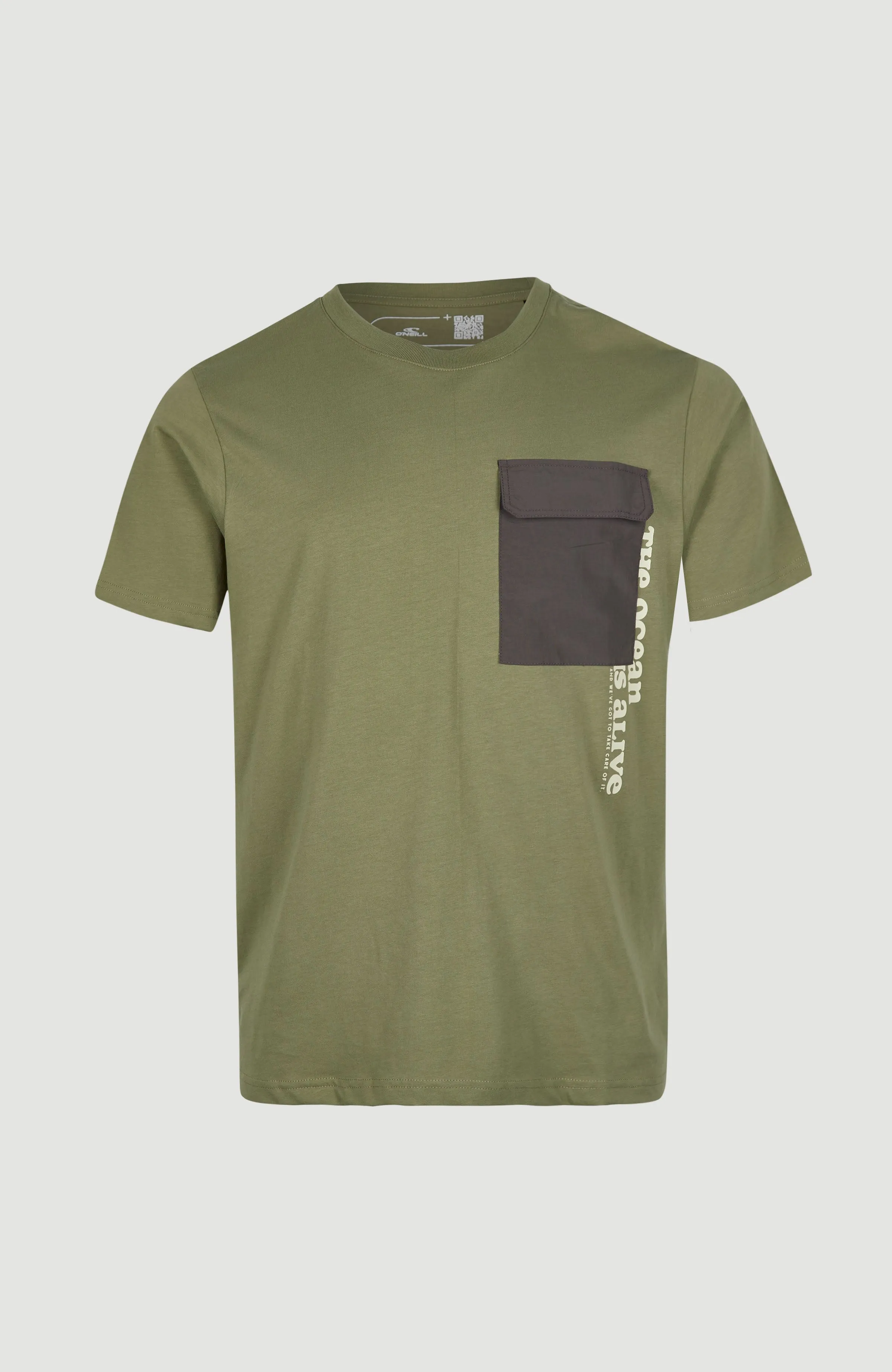 Stream T-Shirt | Deep Lichen Green