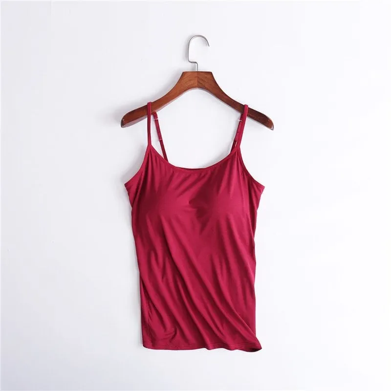 🔥Summer Sale 49% Off - Tank With Built-In Bra