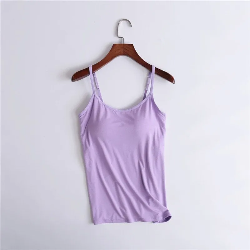🔥Summer Sale 49% Off - Tank With Built-In Bra