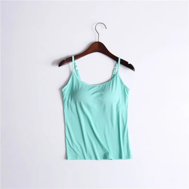 🔥Summer Sale 49% Off - Tank With Built-In Bra