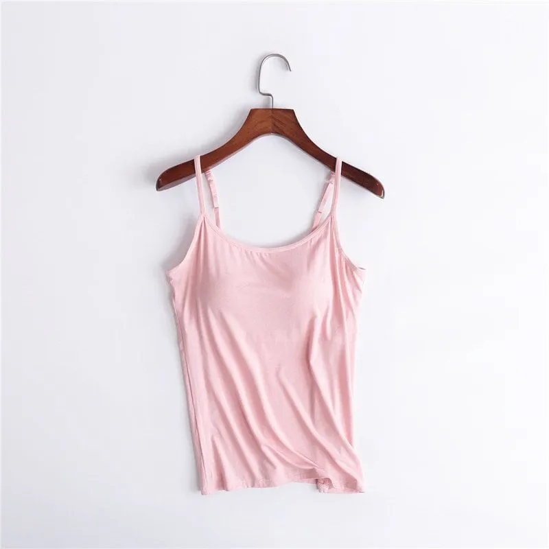 🔥Summer Sale 49% Off - Tank With Built-In Bra