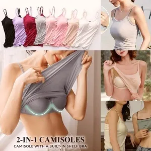 🔥Summer Sale 49% Off - Tank With Built-In Bra