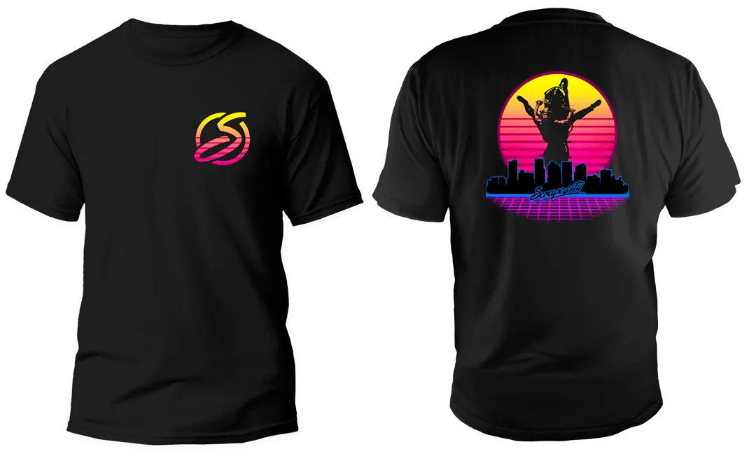 SUNSET TEE BLACK