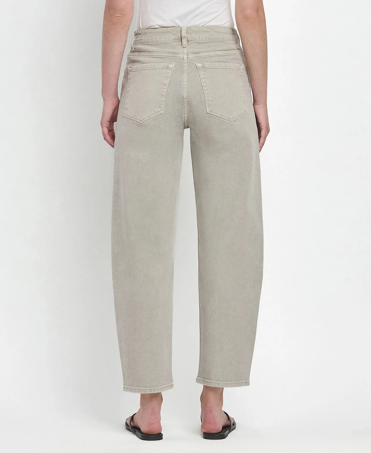 Super High Rise Slim Barrel Jeans