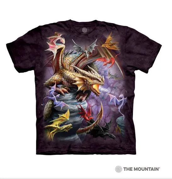 The Mountain - "Dragon Clan" Tie Dye T-Shirt