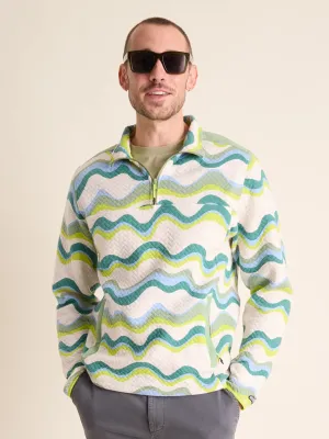 The Side Swipe (Quilted Quarter-Zip)