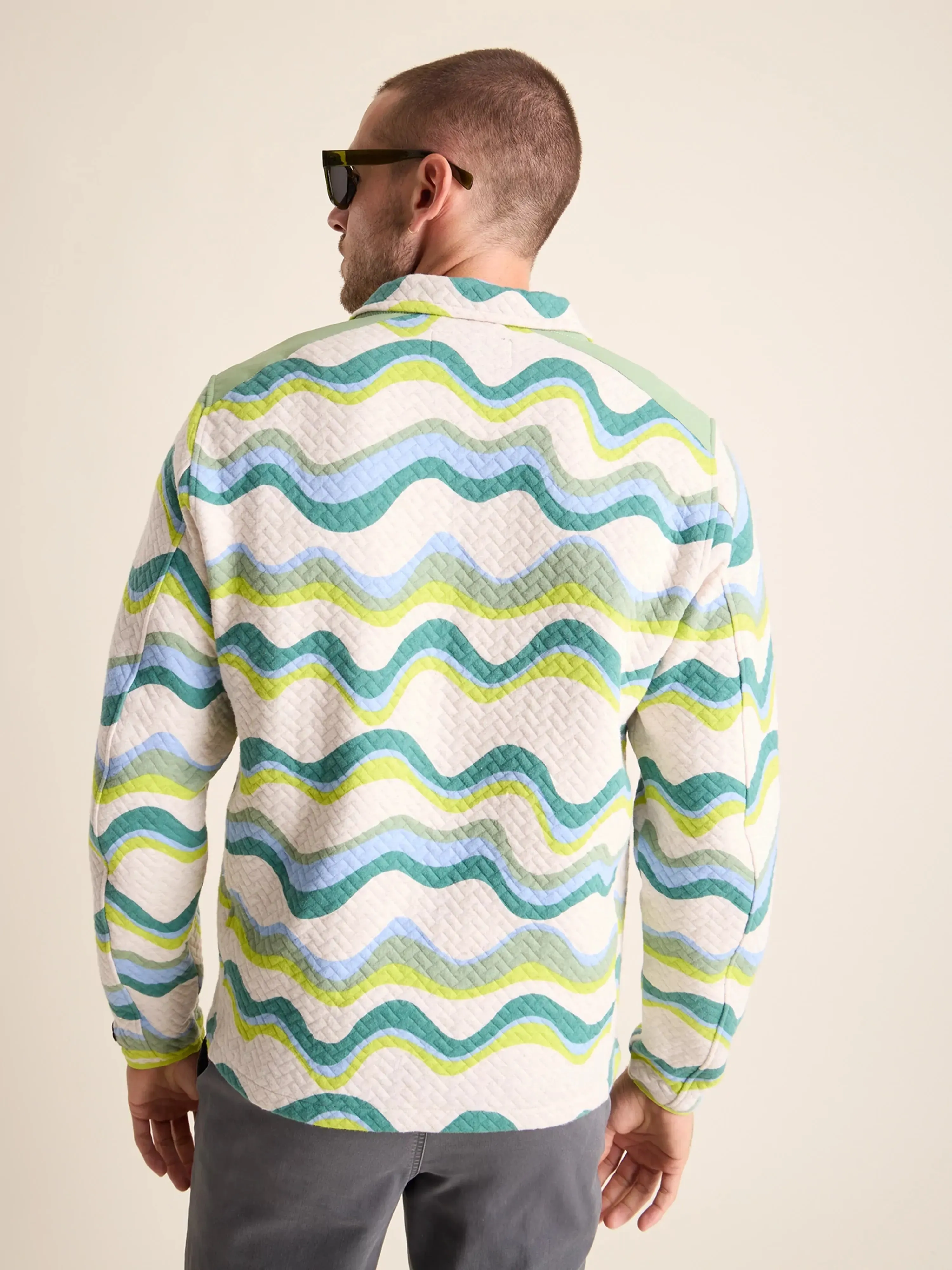 The Side Swipe (Quilted Quarter-Zip)