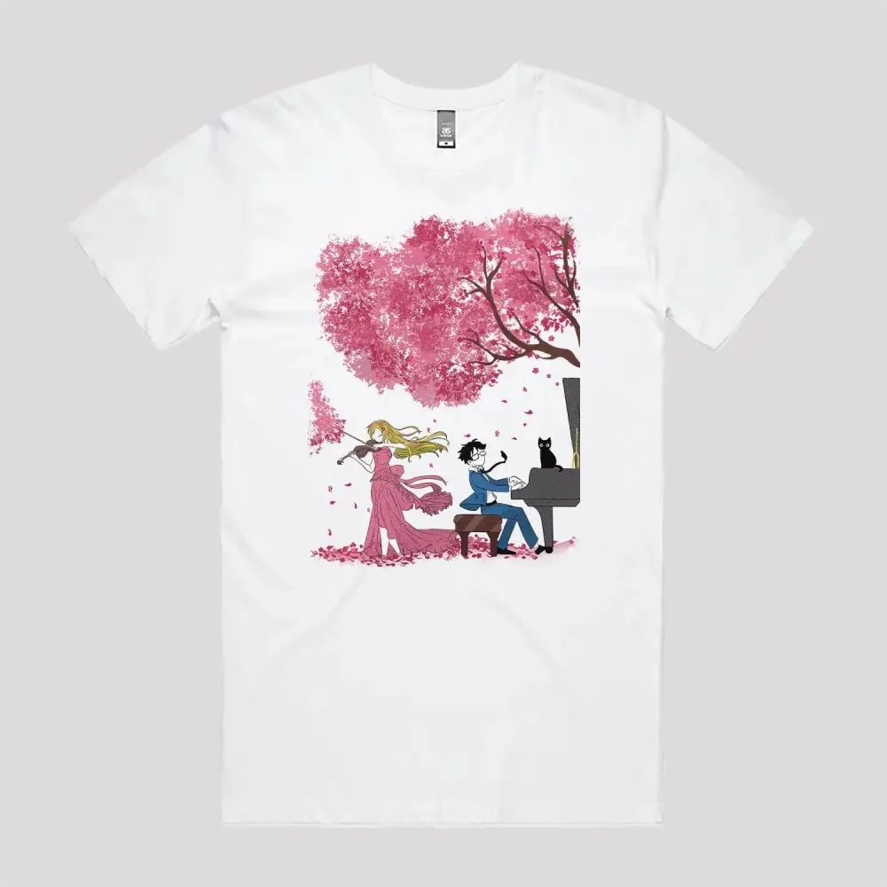 The Violinist and The Pianist T-Shirt
