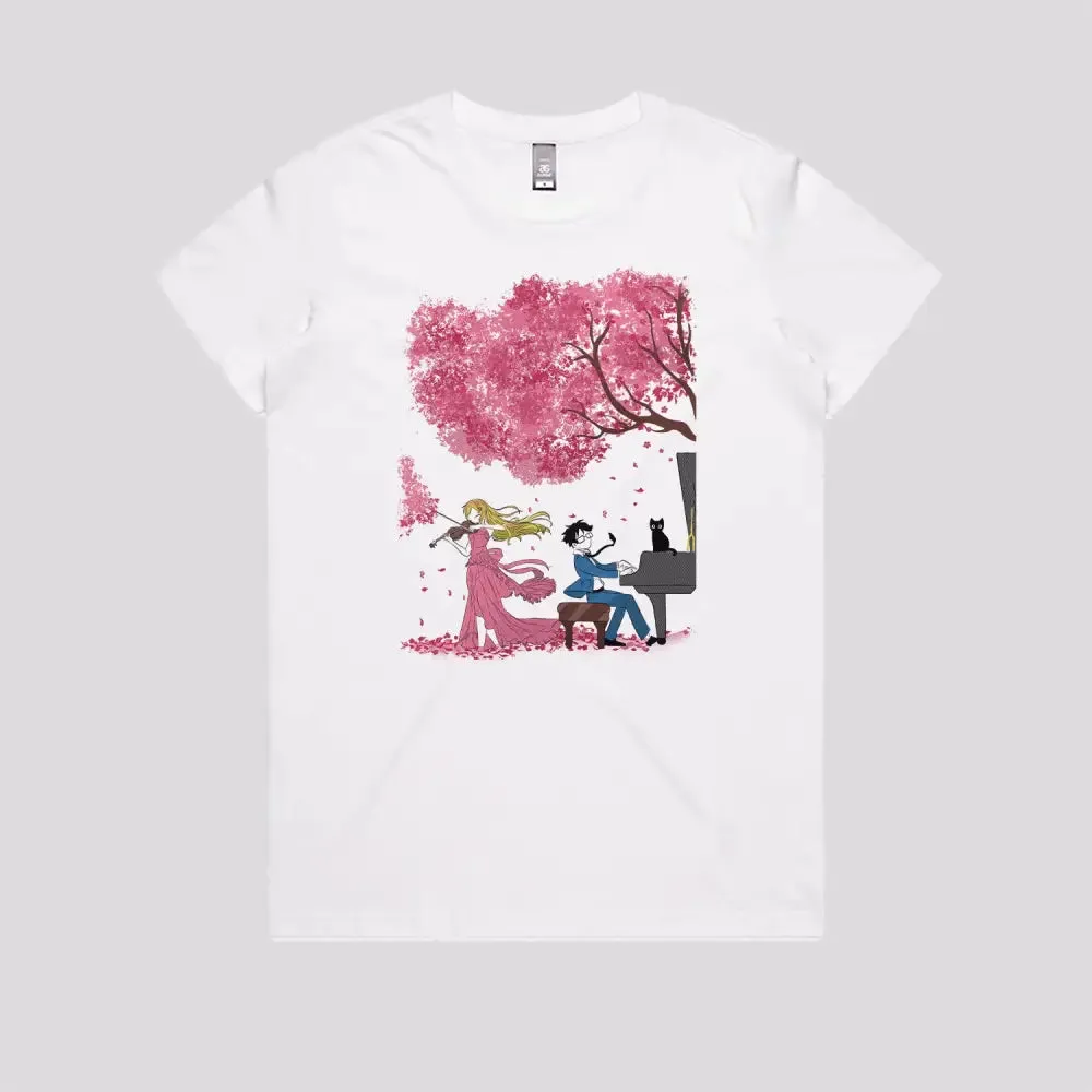 The Violinist and The Pianist T-Shirt