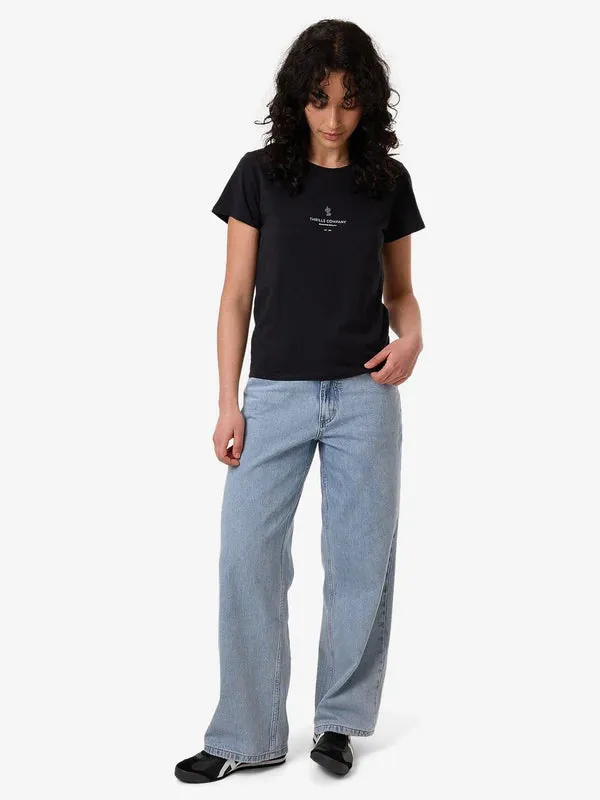 THRILLS INSIGNIA EVERYDAY TEE WASHED BLACK