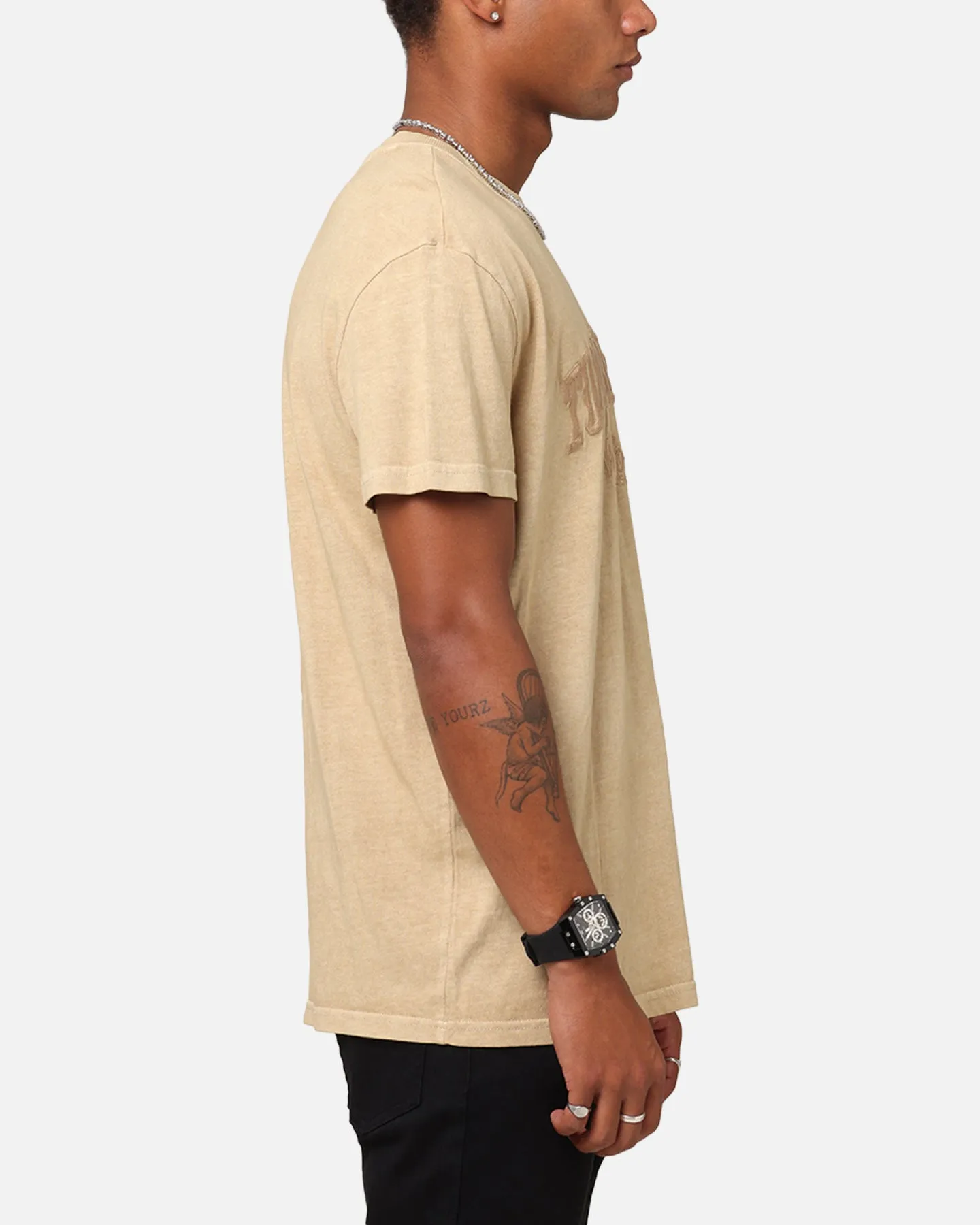 Tommy Jeans Regular Vintage Varsity T-Shirt Tan